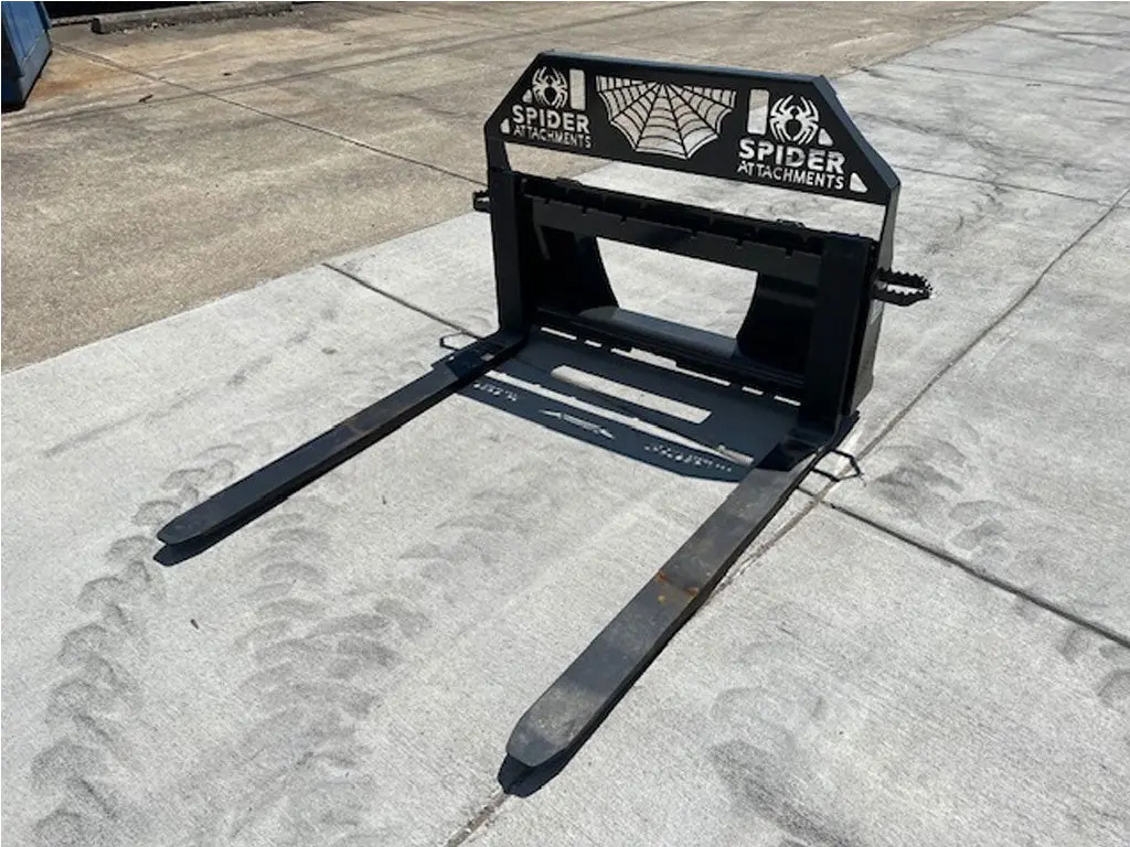 Spider Heavy Duty Pallet Fork Assemblies For Skid Steers 1