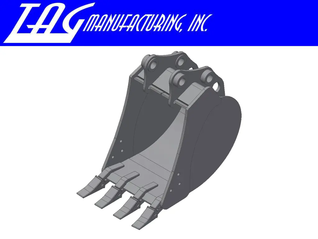 Tag Heavy Duty Dirt Buckets For 2500 - 4000 Lbs. Excavators 1
