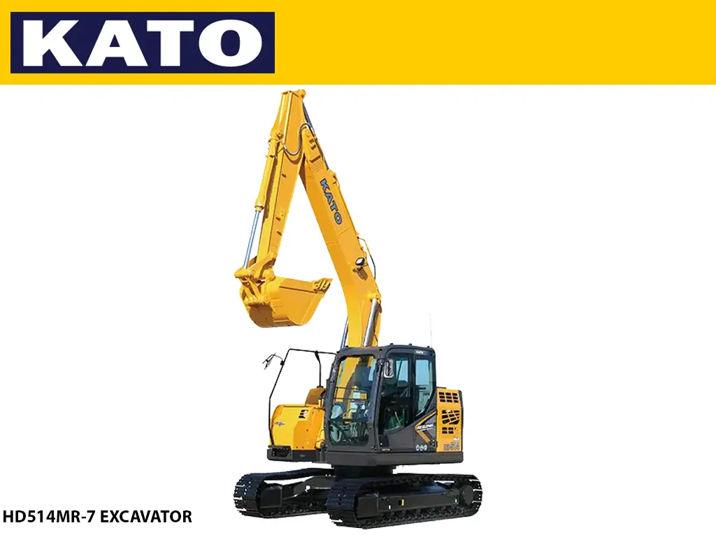 Kato Hd514mr-7 Excavator 1