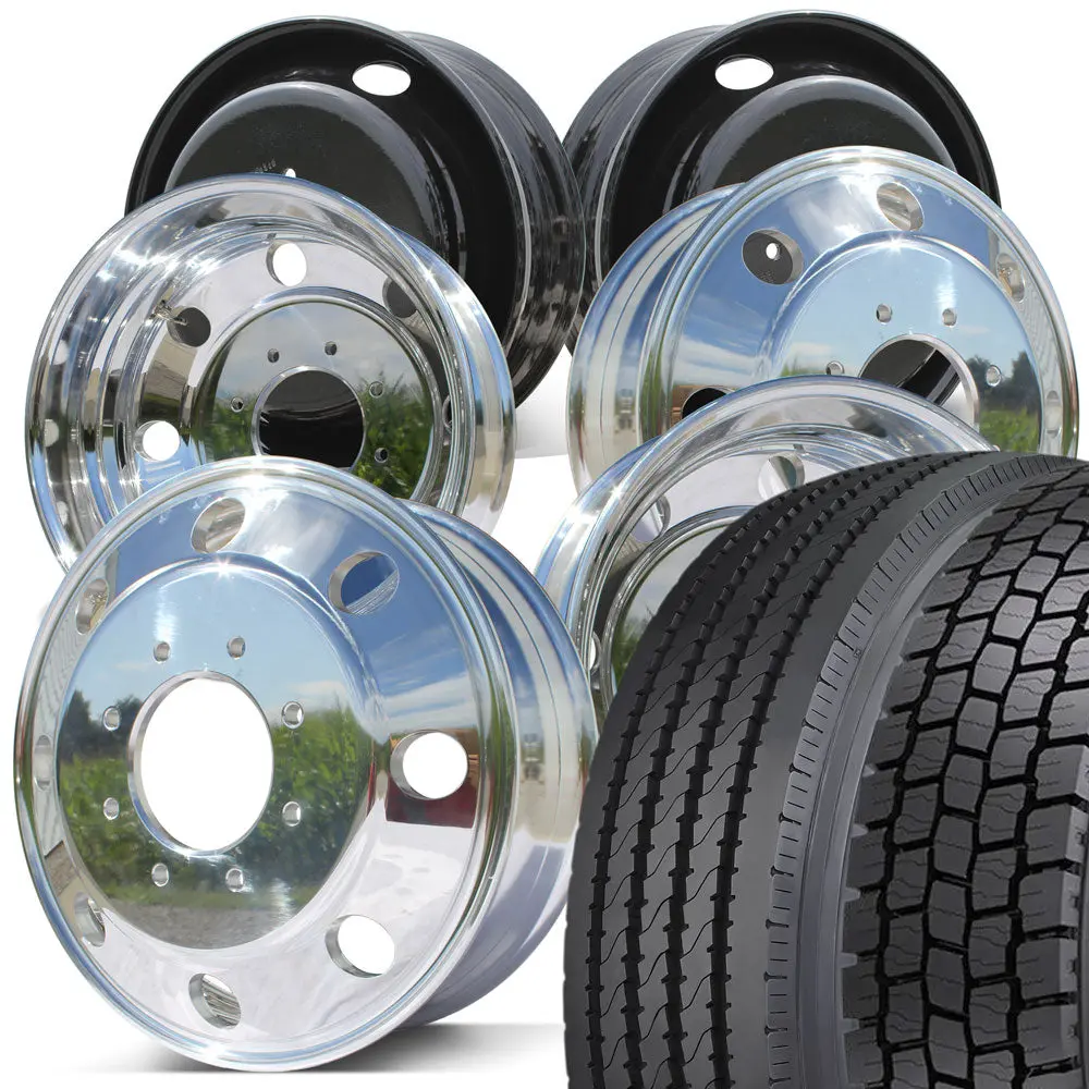 Hercules 19.5 Tire Combo (Hra/Hdo) For Chevy / Gmc 3500 Drw 8 X 6.5" (1977-2010) 1
