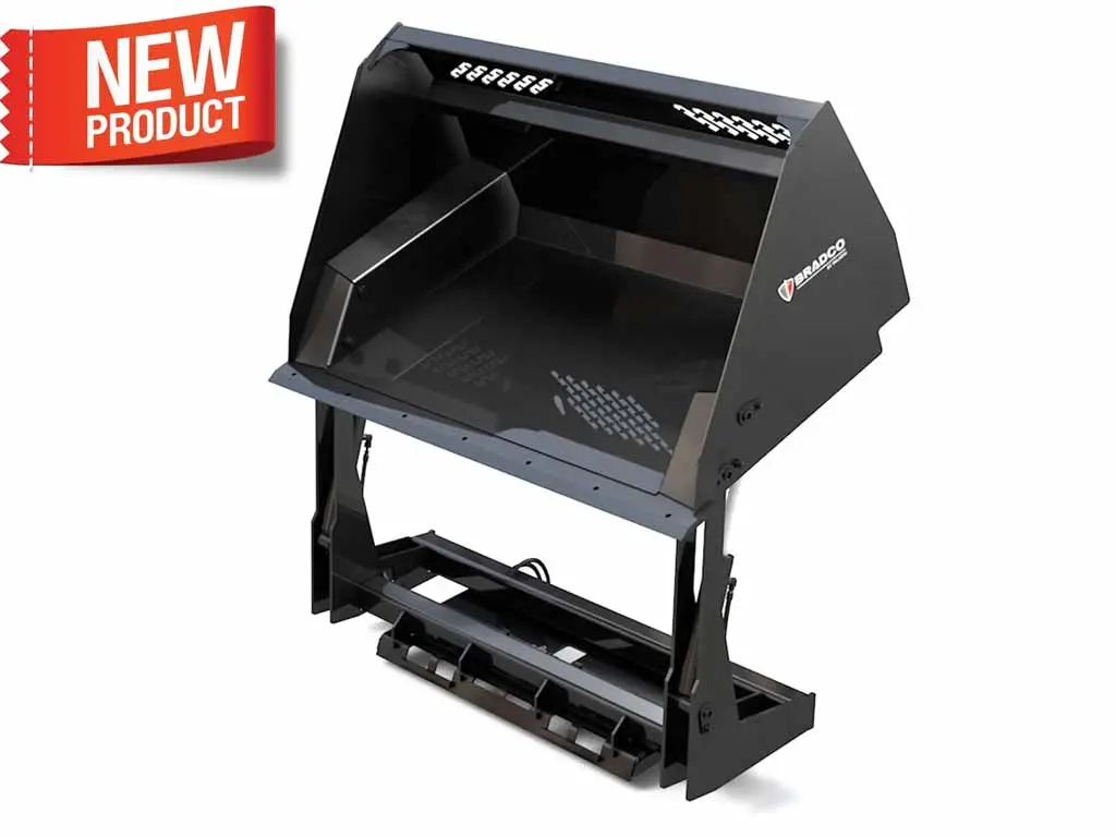 Paladin Bradco High Dump Buckets For Machines With Universal Skid Steer Coupler 1