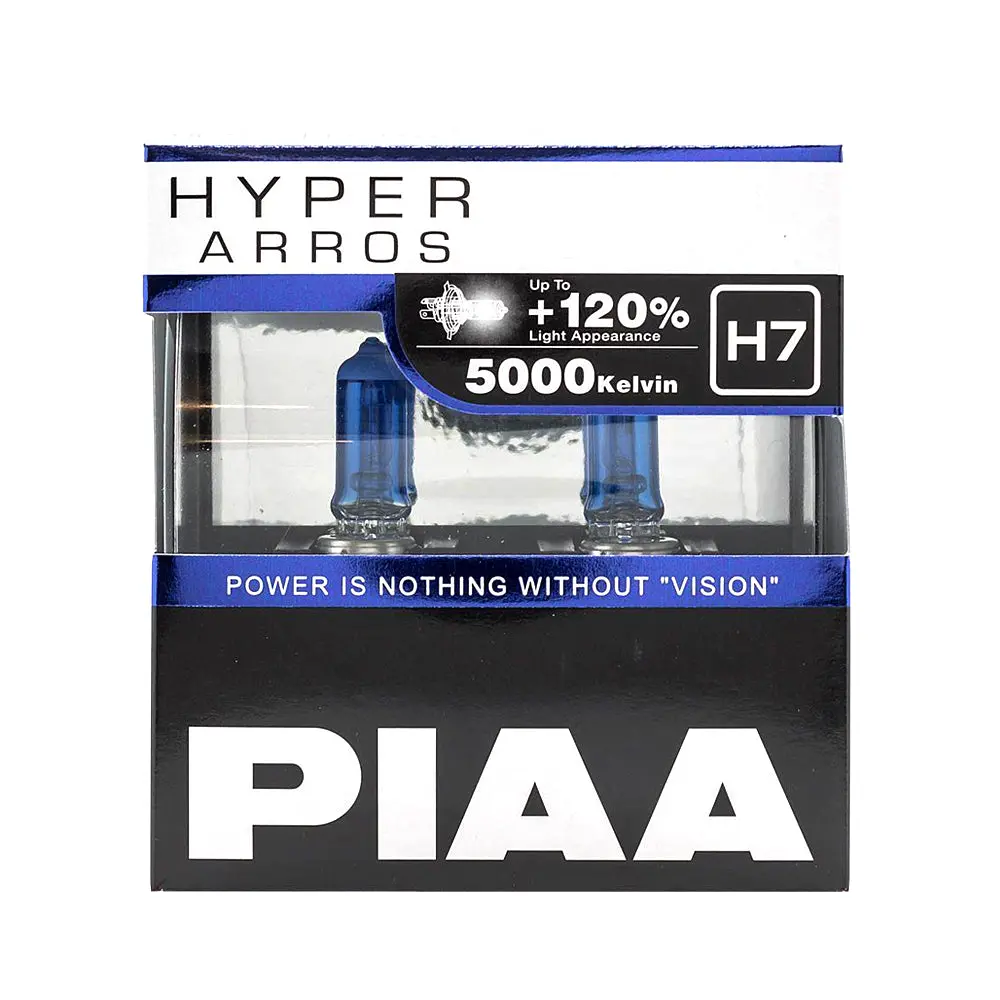 Piaa Hyper Arros 5000K Halogen Bulb H7 1