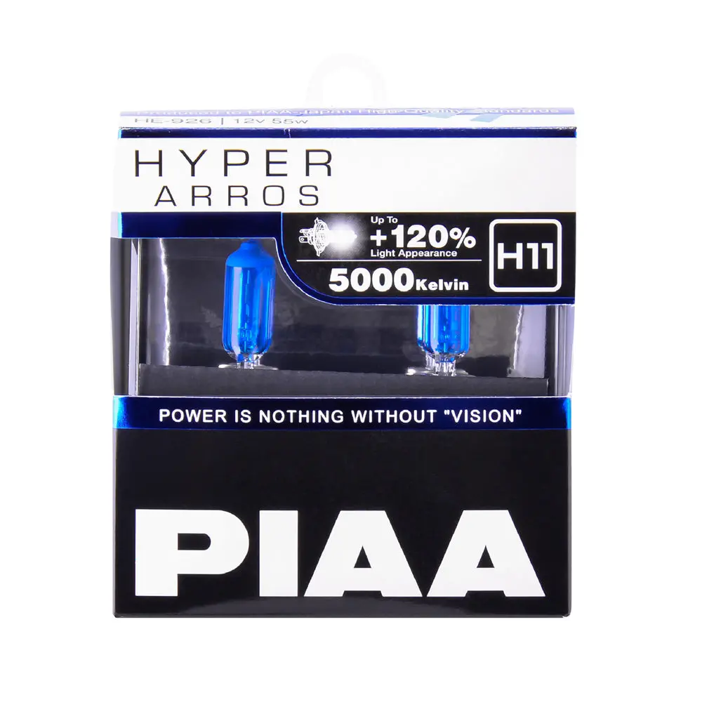 Piaa Hyper Arros 5000K Halogen Bulb H11 1