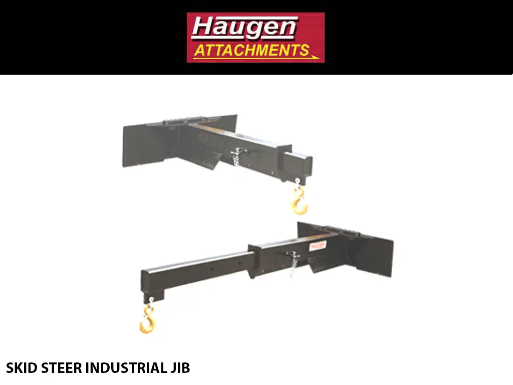 Haugen Industrial Jib For Skid-Steer 1