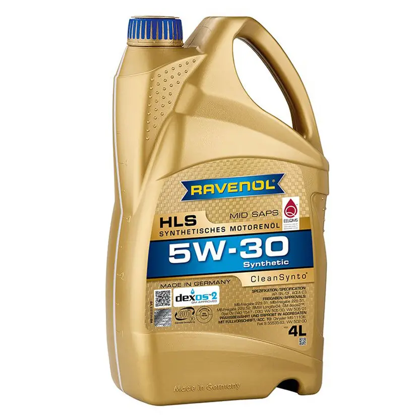 Ravenol Synthetic Clean Synto Hls 5W30 4 Liters 1