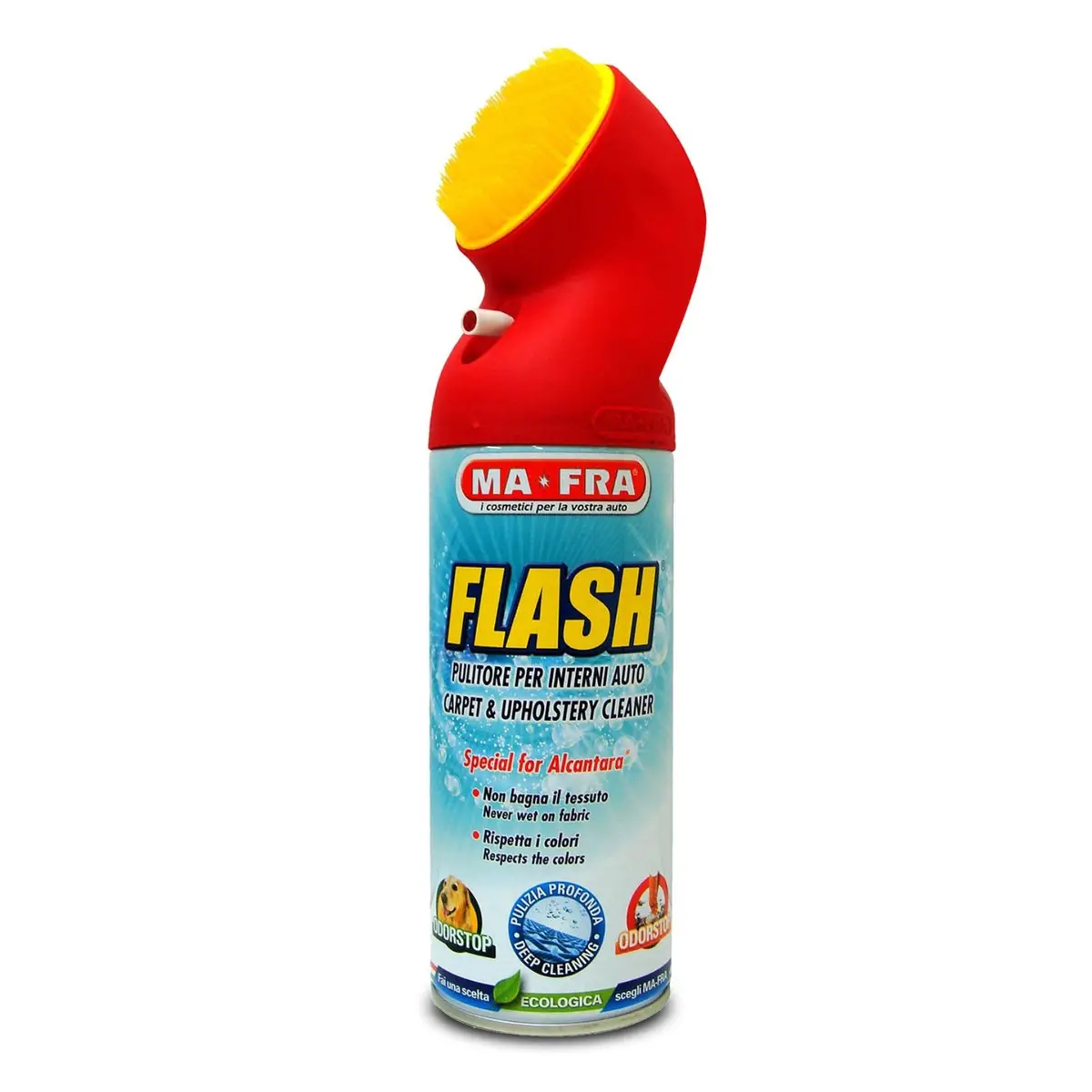 Ma-Fra Flash Fabric Cleaner Aerosol With Brush 400 Ml 1