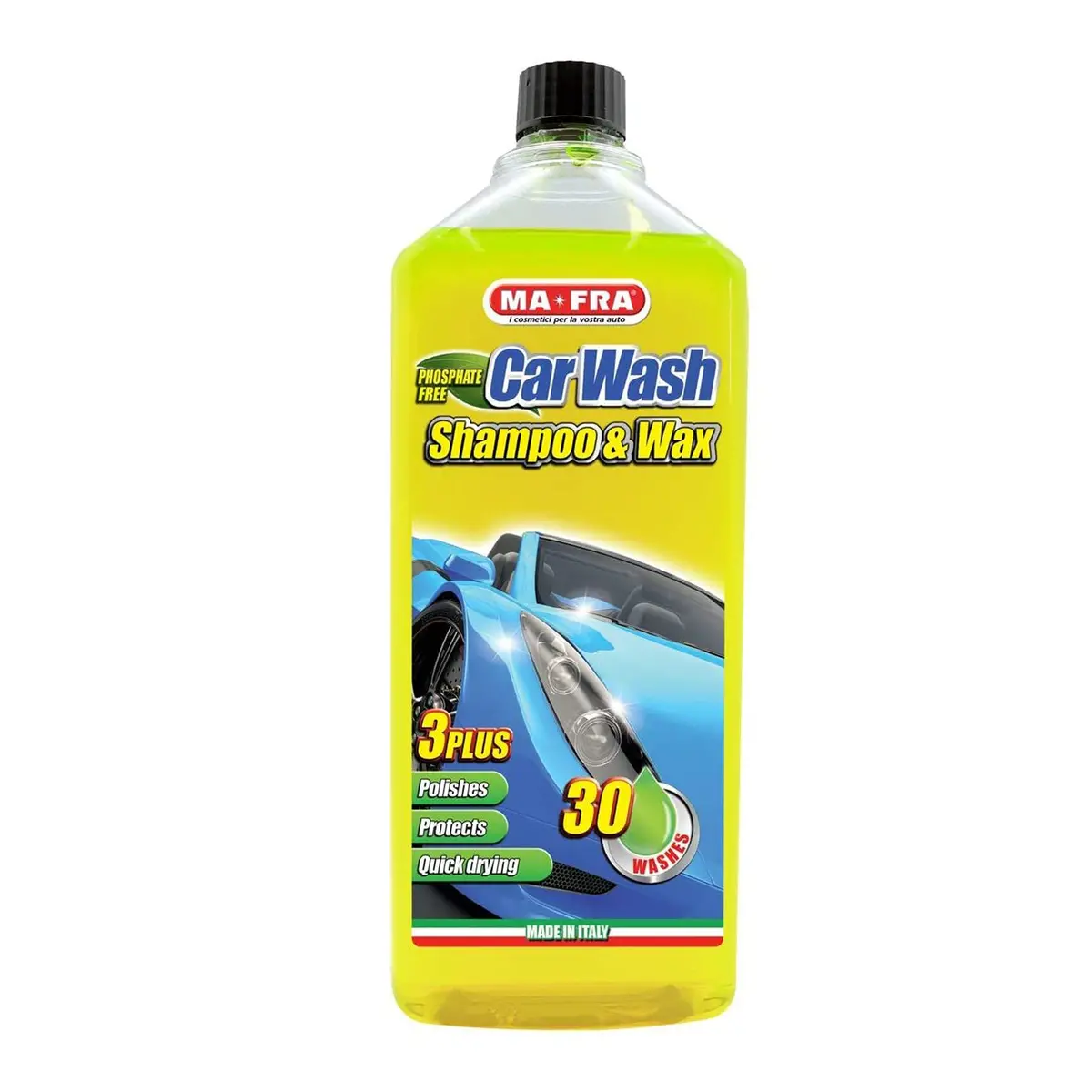 Ma-Fra Car Wash Shampoo & Wax 1 Liter 1