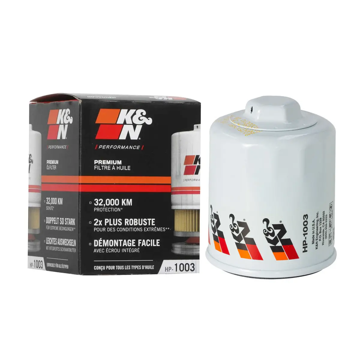 K&N High Performance Oil Filter Hp-1003 1