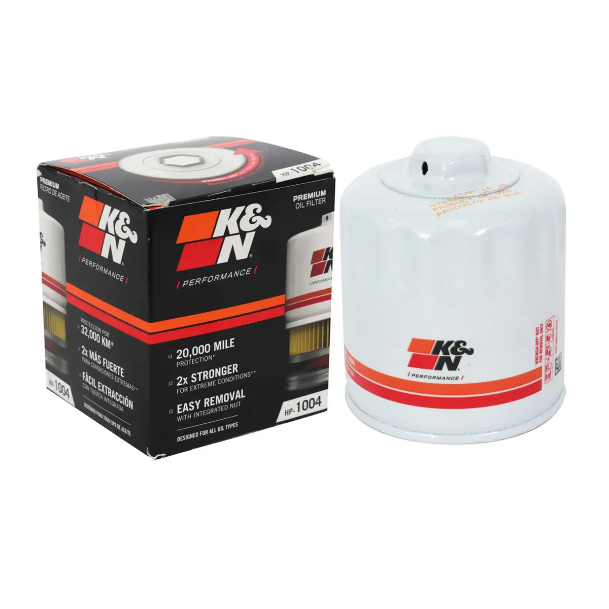 K&N High Performance Oil Filter Hp-1004 1