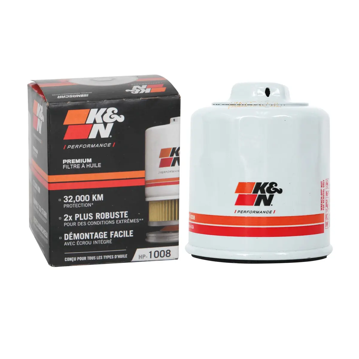 K&N High Performance Oil Filter Hp-1008 1