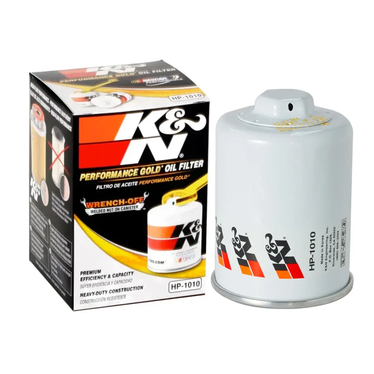 K&N High Performance Oil Filter Hp-1010 1