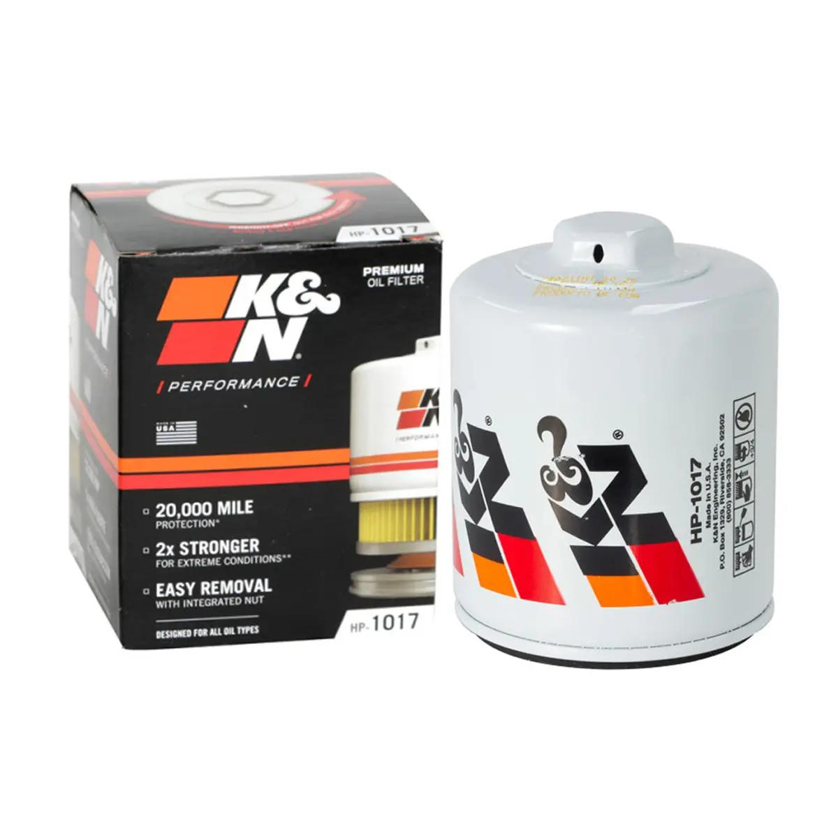 K&N High Performance Oil Filter Hp-1017 1