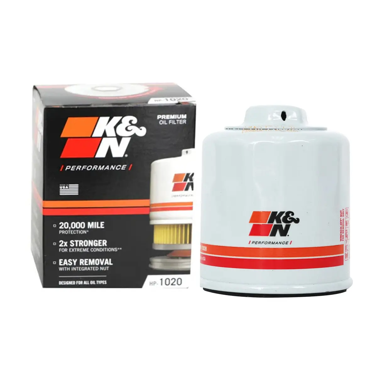 K&N High Performance Oil Filter Hp-1020 1