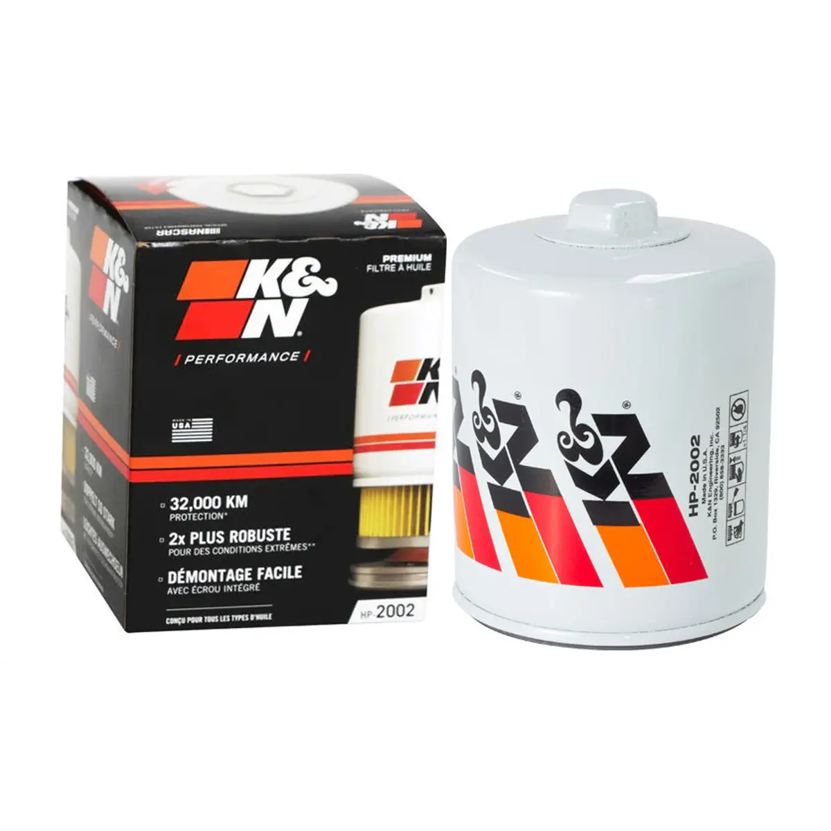 K&N High Performance Oil Filter Hp-2002 1