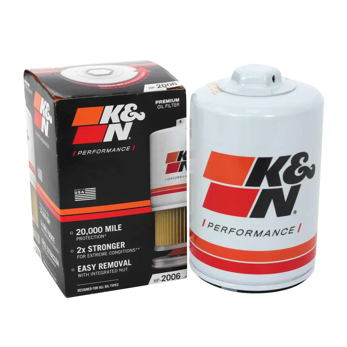 K&N High Performance Oil Filter Hp-2006 1