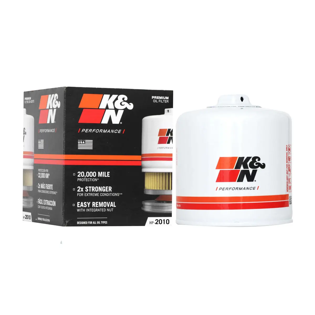 K&N High Performance Oil Filter Hp-2010 1