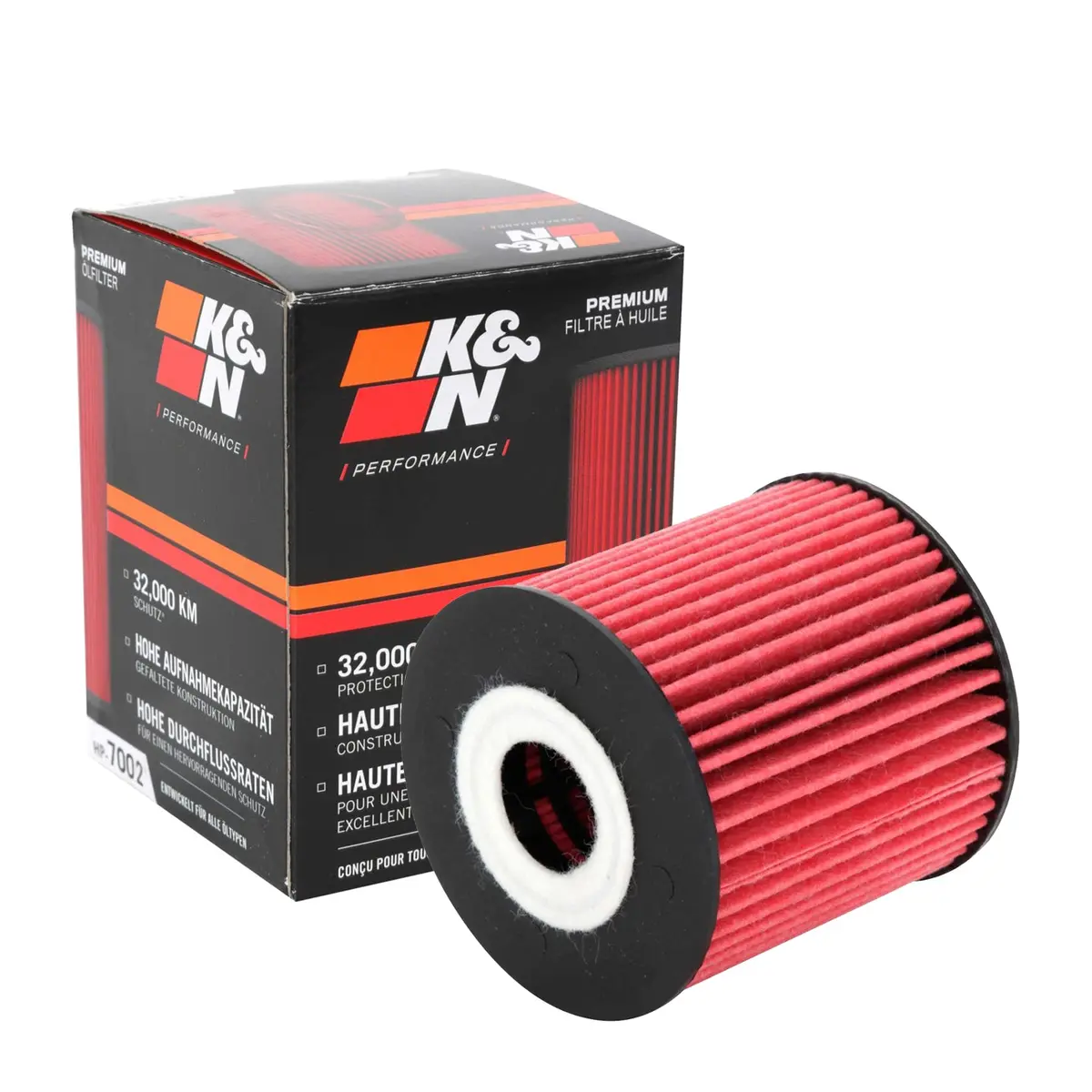 K&N High Performance Oil Filter Hp-7002 1