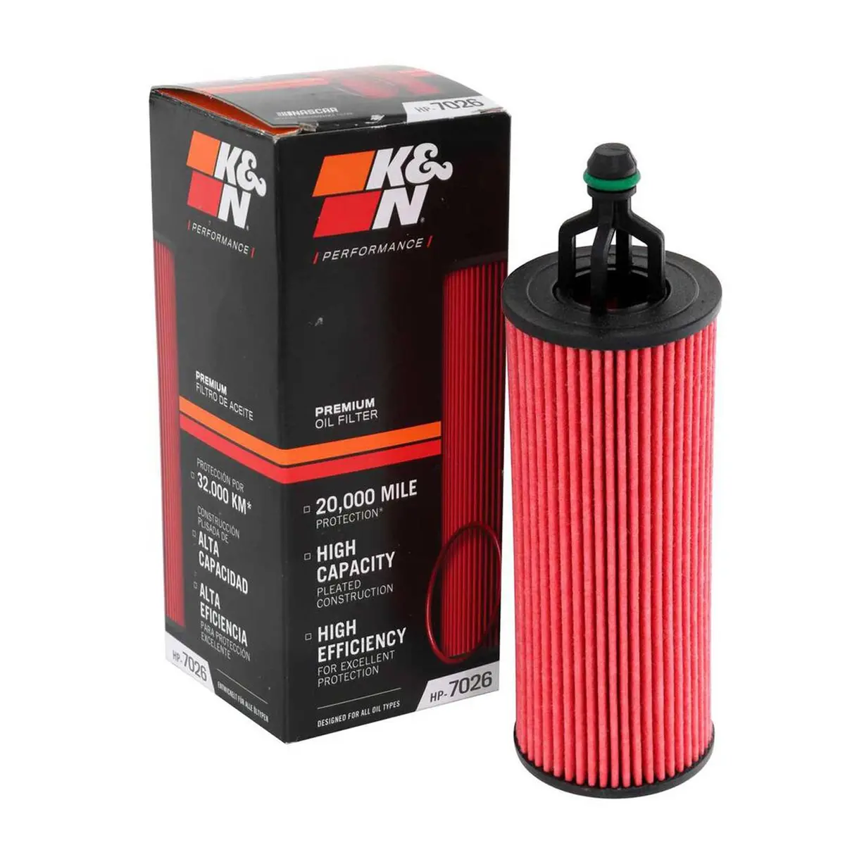 K&N High Performance Oil Filter Hp-7026 1