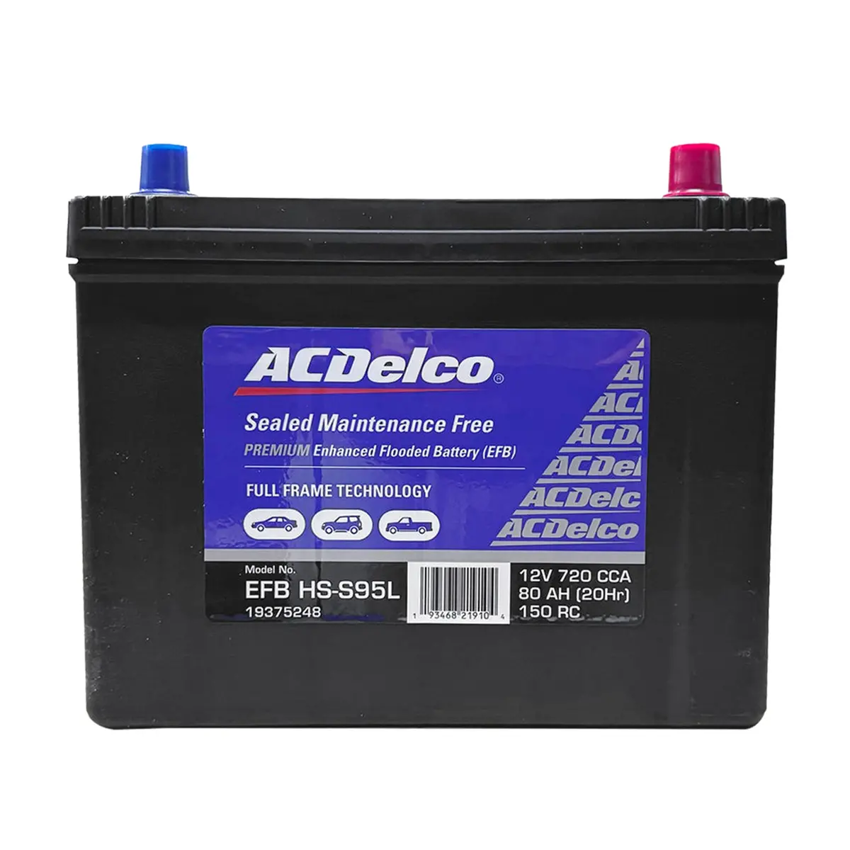 Acdelco Battery Efb 2Sm Hp / Hs-S95l 1