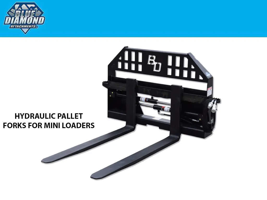 Blue Diamond Mini Forks Hydraulic 1