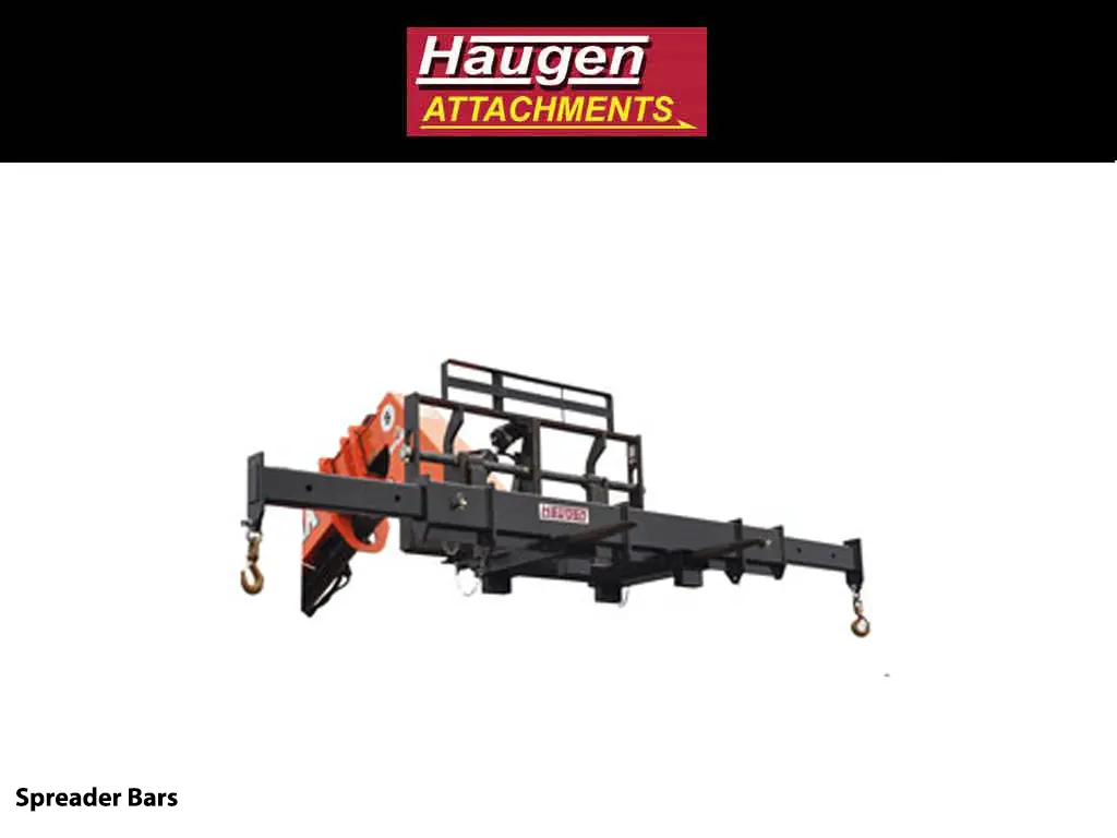 Haugen Rigid Spread Bar For Telehandlers/Forklifts 1