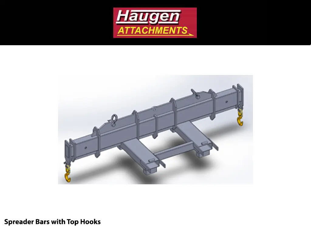 Haugen Adjustable Spreader Bar For Telehandlers/Forklifts 1
