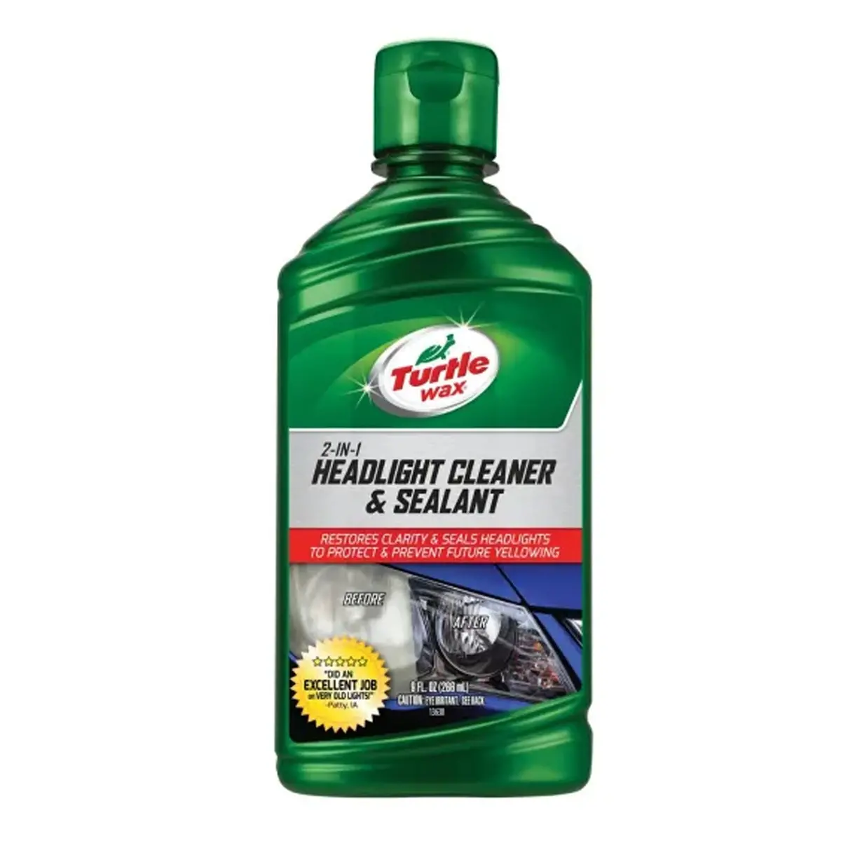 Turtle Wax 2In1 Headlight Cleaner And Sealant 266Ml 1