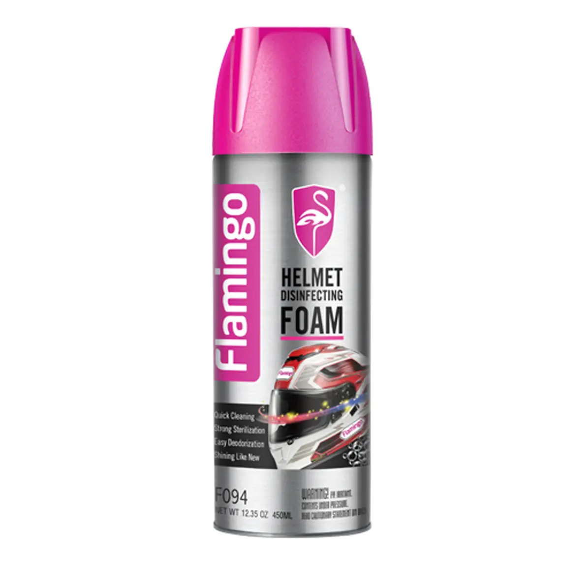 Flamingo Helmet Disinfecting Foam 450Ml 1