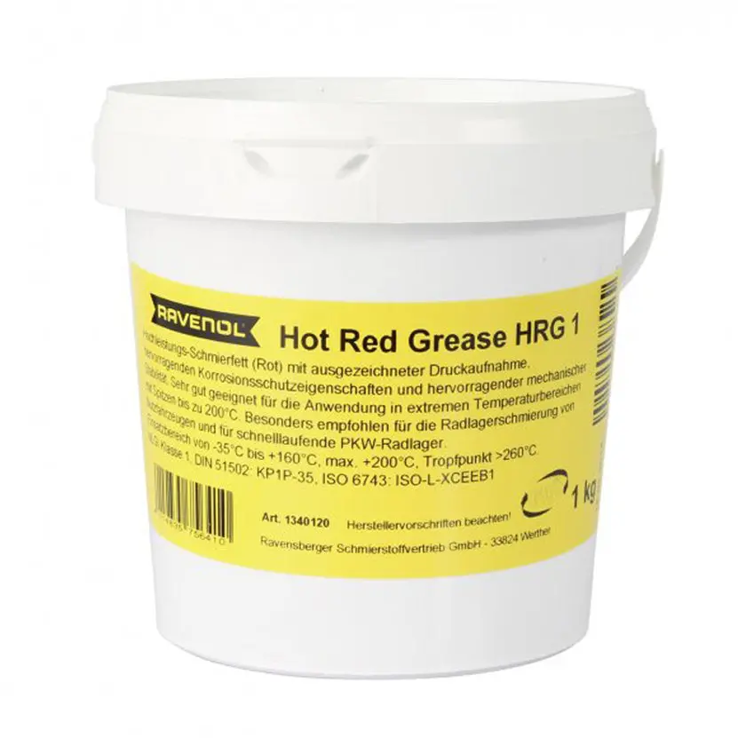 Ravenol Grease Hot Red Grease 1 Kg. 1