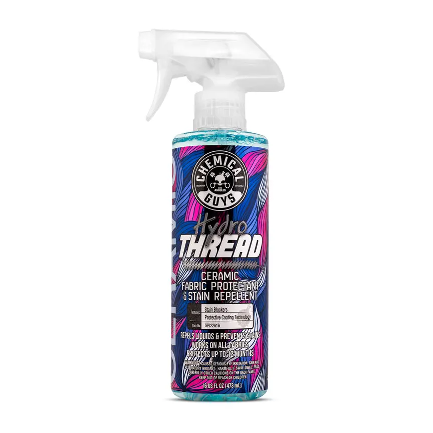 Chemical Guys Hydrothread Ceramic Fabric Protectant & Stain Repellent 16Oz. 1