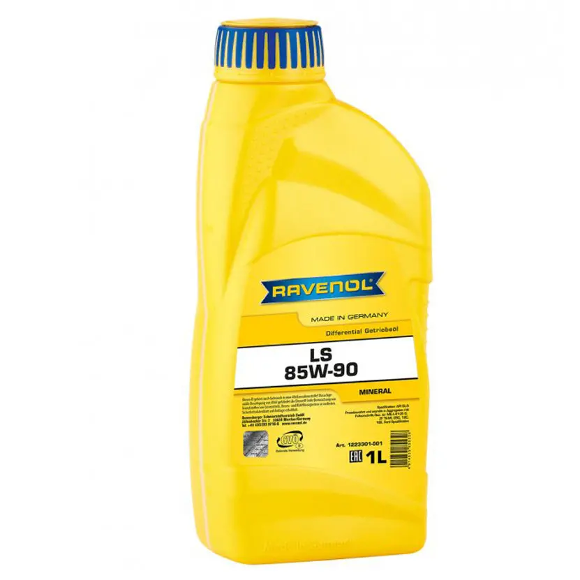 Ravenol Mineral Manual Transmission Gear Oil Sperrdifferential-Hypoid- Getriebeoel Ls 85W90 1 Liter 1