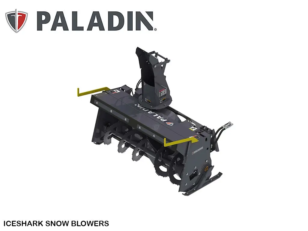 Paladin Iceshark Snow Blowers For High Flow Skid Steers (27-35 Gpm) 1