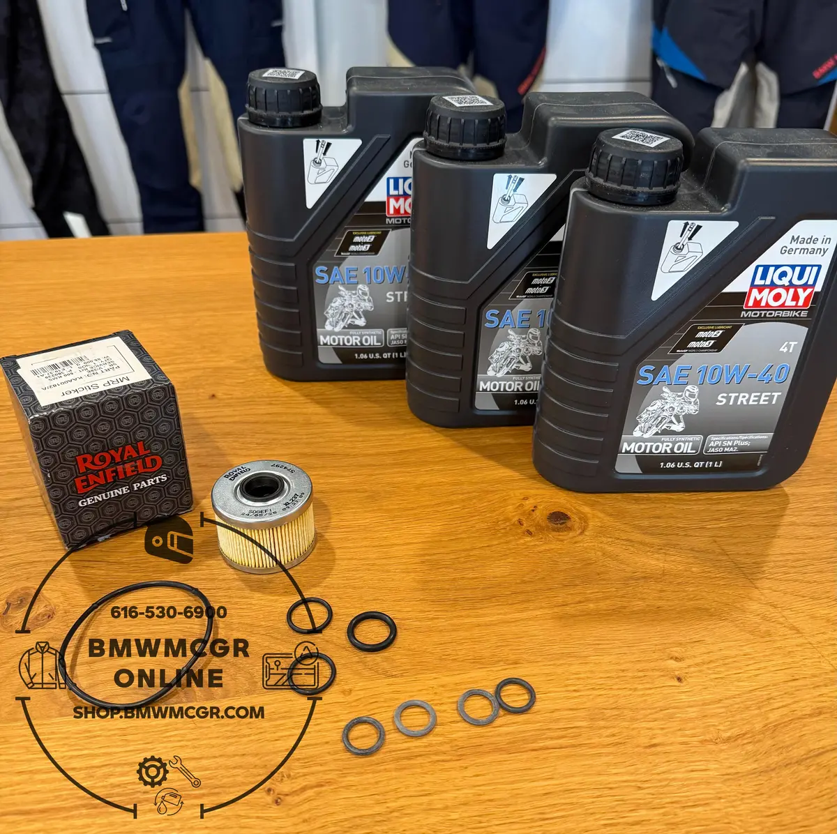Oil Change Kit For Royal Enfield Himalayan/Guerrilla 450 2025-2026 1