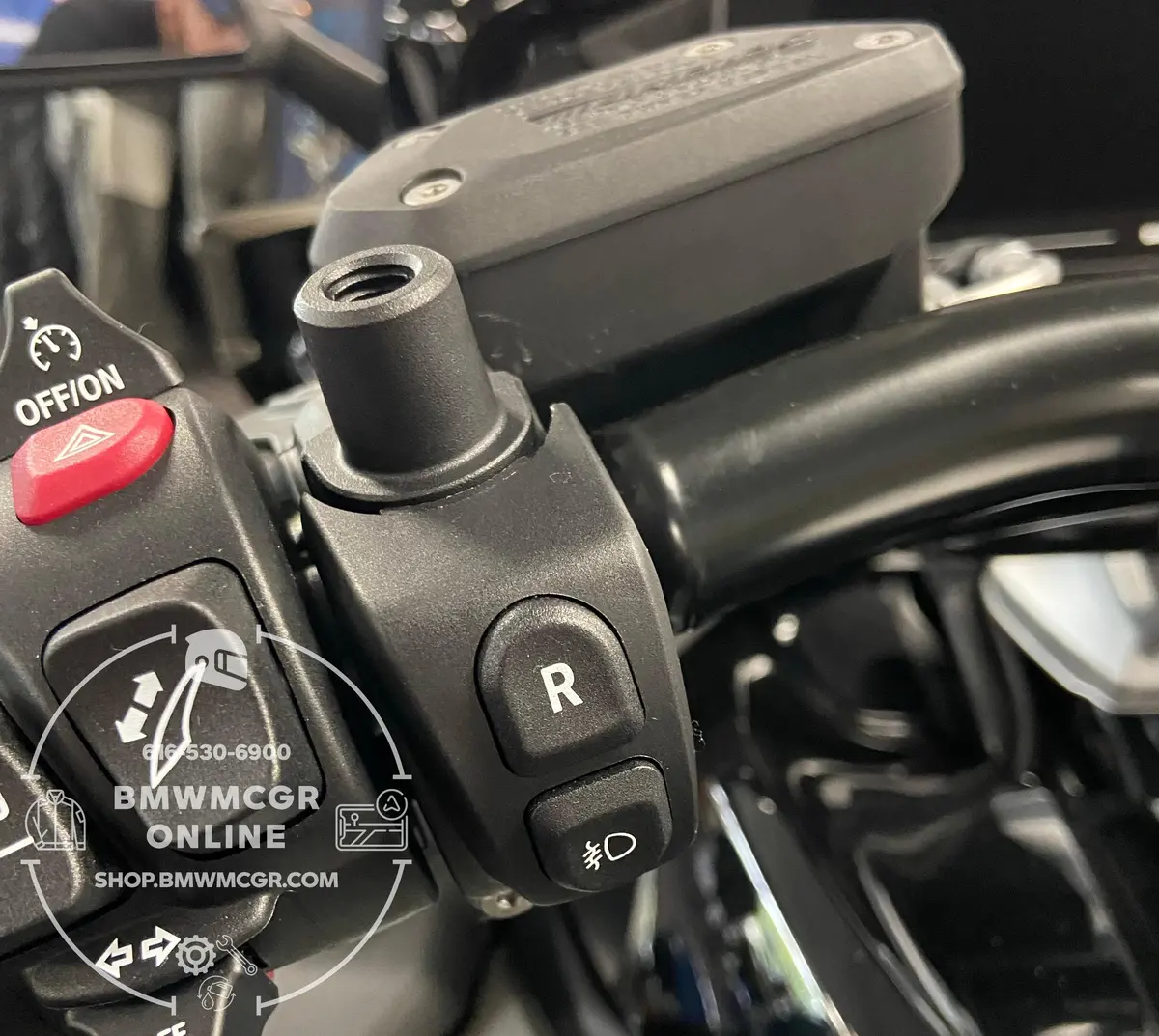 Bmw Handlebar Mirror Adapter M10x1.5 For R1200/1250Rt K1600gt/Gtl/Ga And Bagger 1