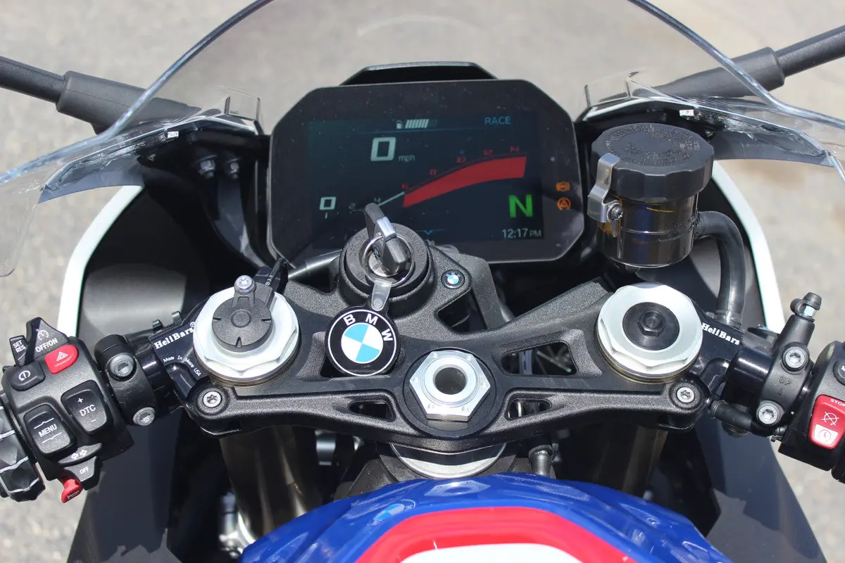 Heli Bars 2019-2025 Bmw S1000rr Bmw M1000rr 2021-2025 Replacement Tracstar™ Handlebars By Helibars® 1