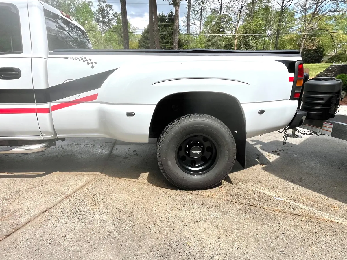 American Racing Baja Drw 16X6 8X6.5 Black Rear Wheel Aluminum Wheel 2