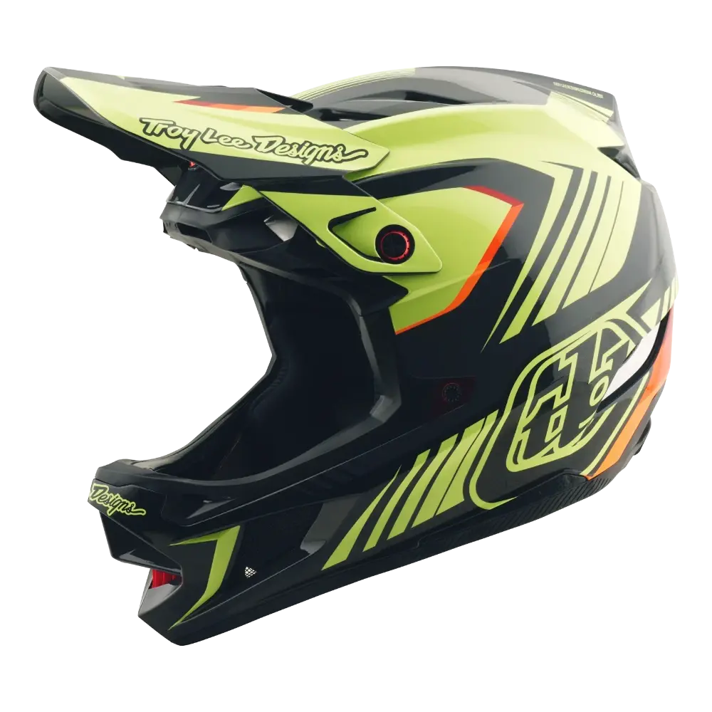 D4 Polyacrylite Helmet W/Mips Qualifer Black / Yellow 1