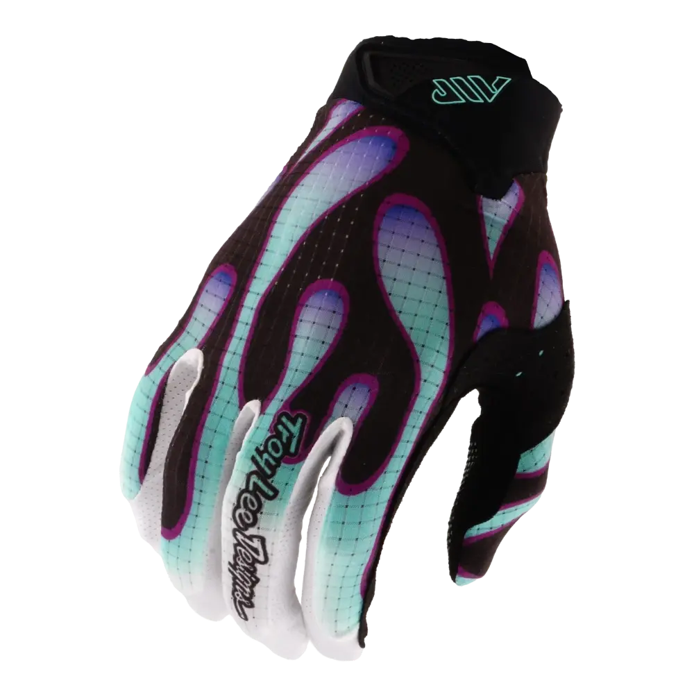Air Glove Overspray Black / Real Teal 1