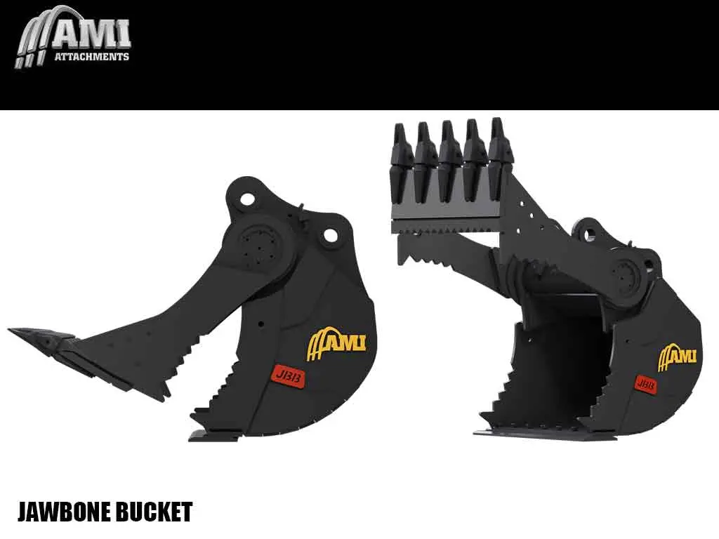 Ami Jawbone Jaw Bucket For Mini Excavators 1