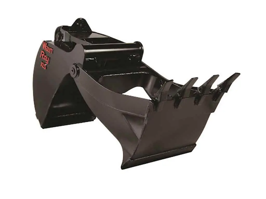Wainroy Jaw Bucket For 1/2 Yard Tractor Loader Backhoes Over 16,000 Lbs. 2