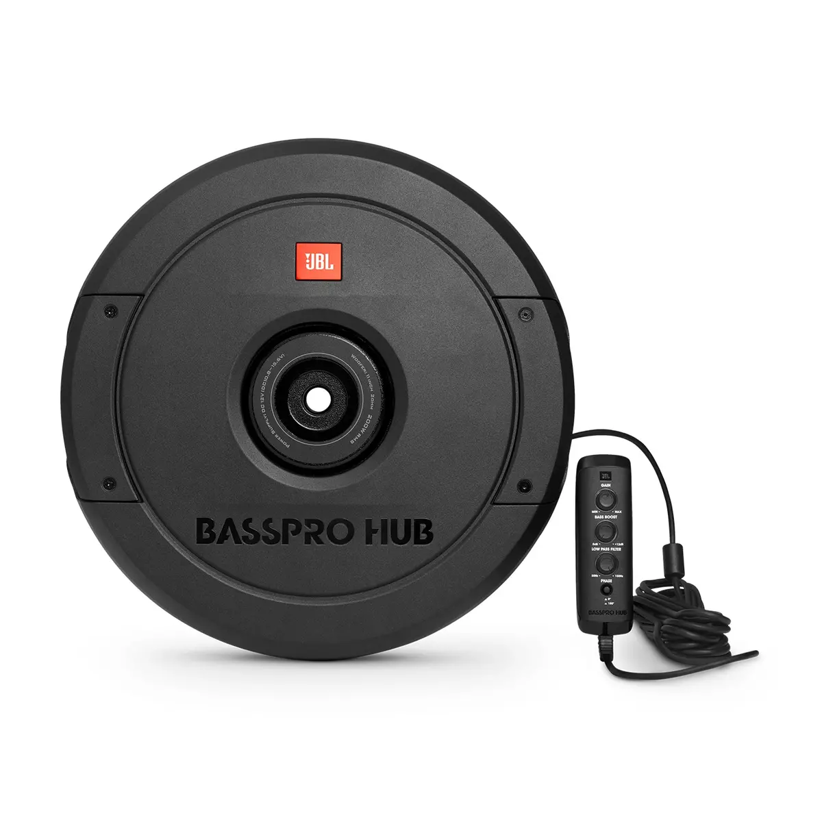 Jbl Active Subwoofer Basspro Hub 11" Spare Tire 200W Rms With Enclosure 1