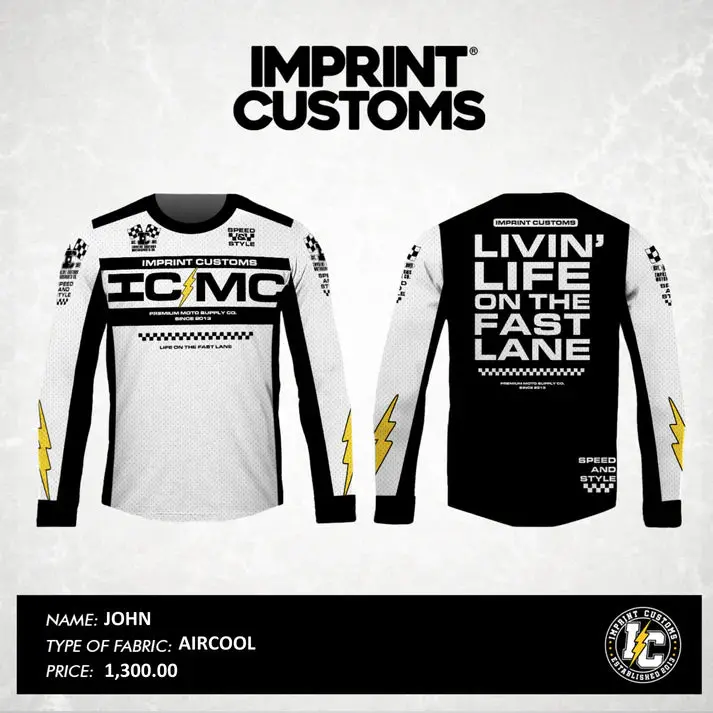 Imprint Customs - John Riding Jersey 1