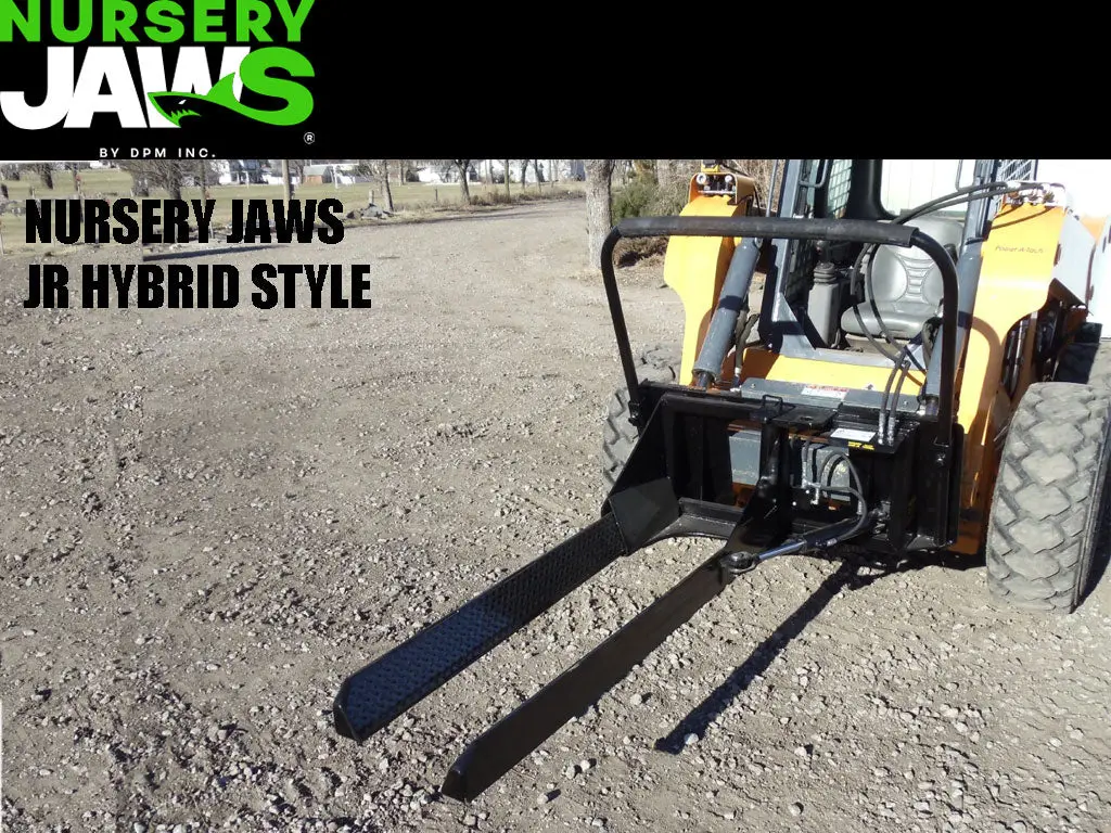 Dpm Nursery Jaws Jr Tree Forks Hybrid Style For Skid Steer Loaders 1