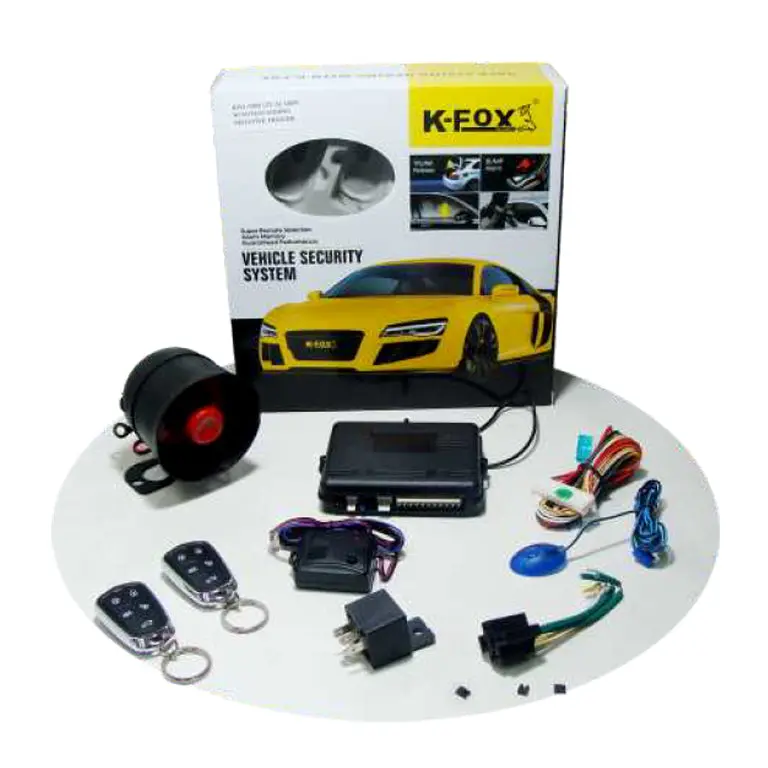 K-Fox Car Alarm One Way Kda-2000 1