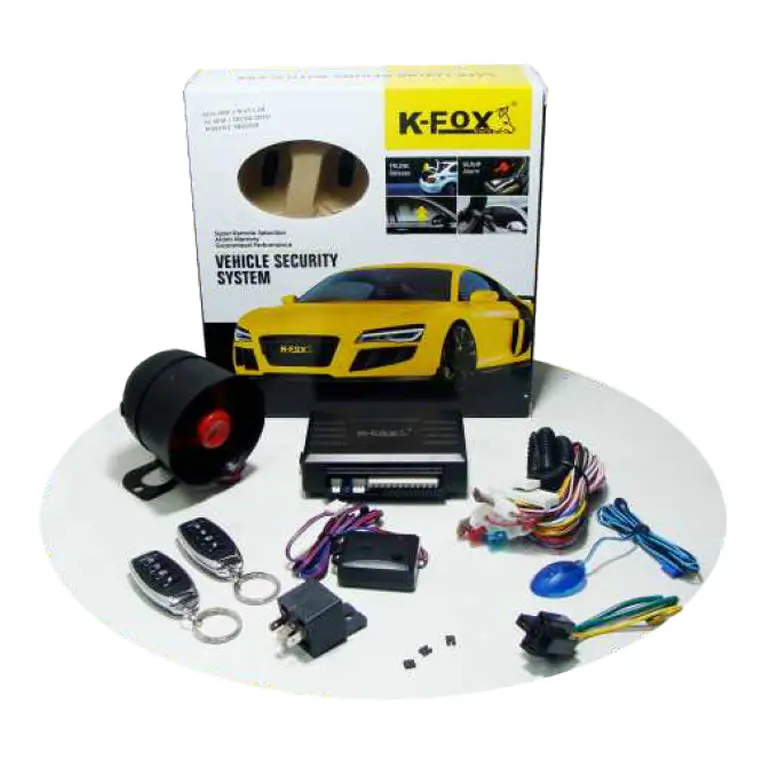 K-Fox Car Alarm With Trunk Open Kda-3000 1