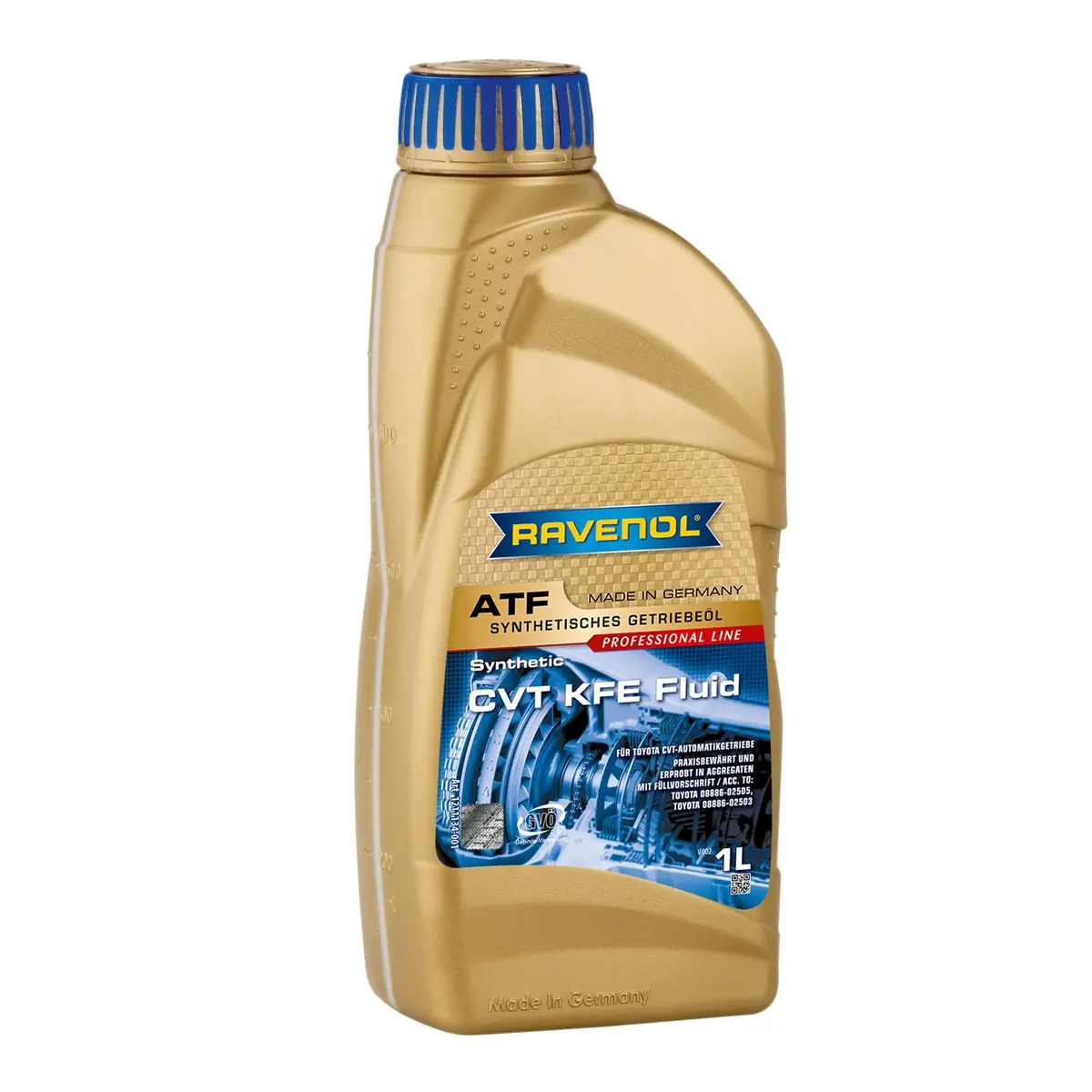 Ravenol Synthetic Automatic Transmission Gear Oil Cvt Kfe Fluid 1 Liter 1
