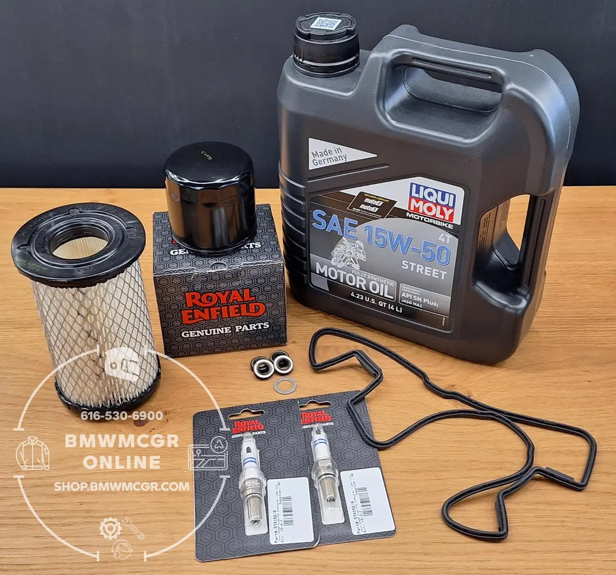Full Service Kit (6000 Mile Service) For Royal Enfield Super Meteor/Shotgun 650 1