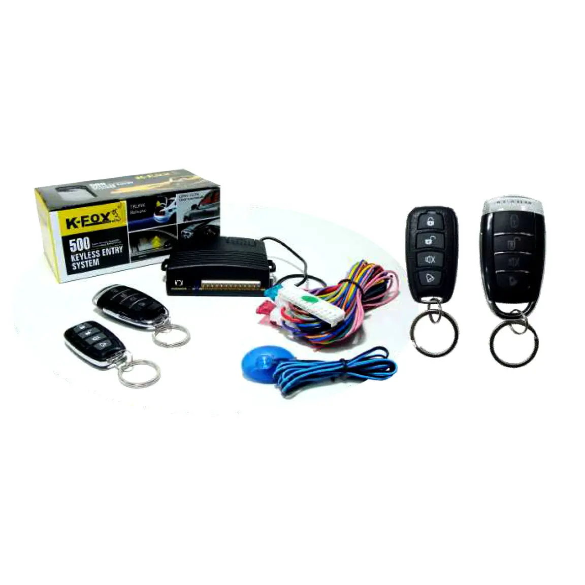 K-Fox Keyless Entry System With Trunk Open And Led Indicator Kkea-205 1