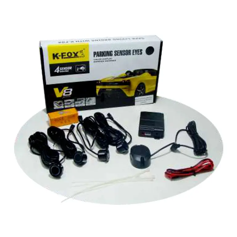 K-Fox Parking Sensor Kpav-618-4 4Pcs. Black Sensor 1