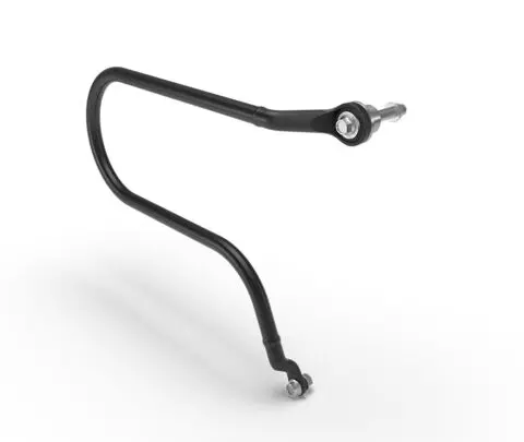 Royal Enfield Right Side Commuter Pannier Rail For Hunter 350 2023 1